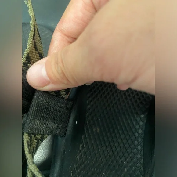 Women’s Chaco zx/1 strappy sandals in green avocado and black geometric size 8 - Picture 12 of 13